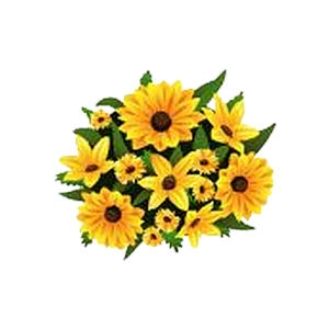 Yellow Bouquet Feeder